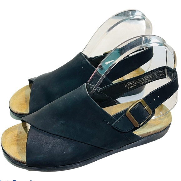 Lands' End Shoes - Lands' End Black Sandals 7